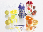 Gobelets "fruits de saison" printaniers