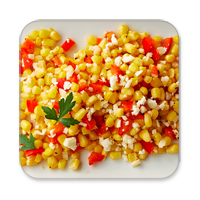 warm corn and pepper salad