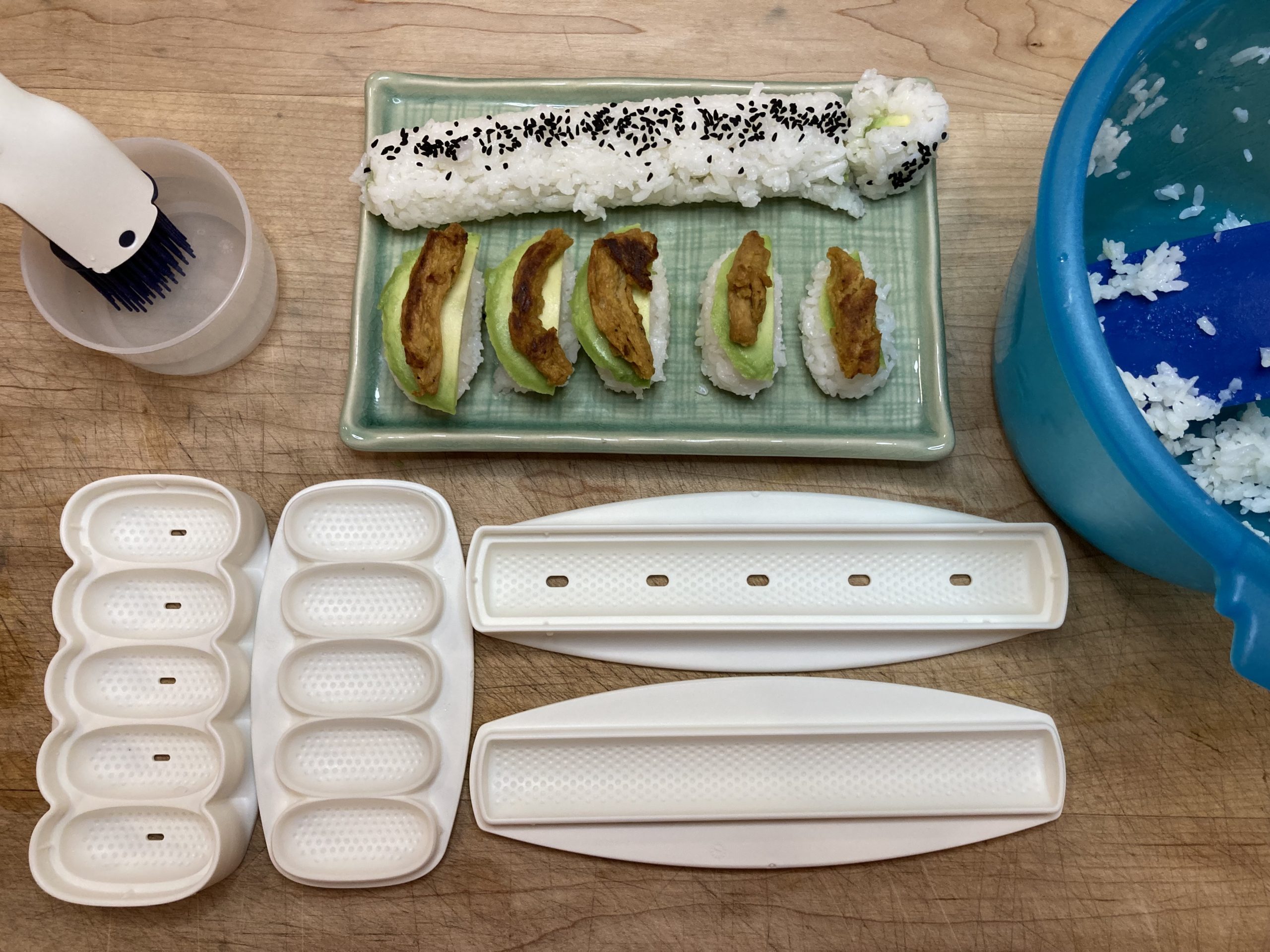 Sushis avec Tupperware - Caroline Schoofs - Ma vie en Tupperware